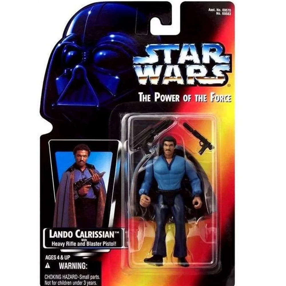 Kenner StarWars The Power of the Force Lando Calrission action figure.
